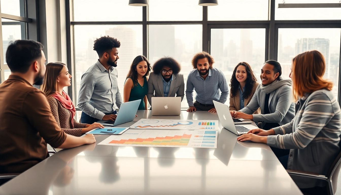 Showcasing founder leadership insights through diverse individuals in a collaborative meeting.