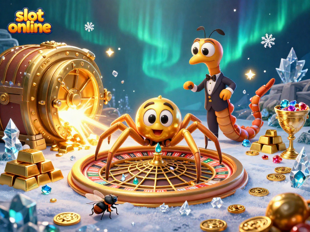 Menangkan slot online dengan karakter menarik dalam ilustrasi 3D penuh harta dan kegembiraan
