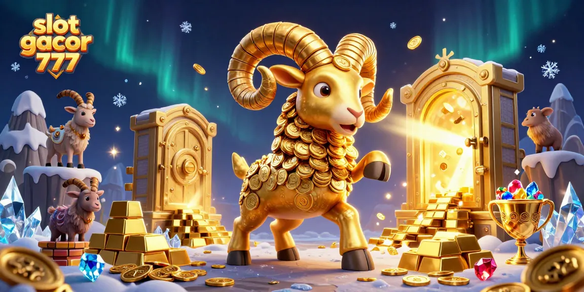 Experience win potential with slot gacor 777 amid magnificent treasures and festive casino symbols.