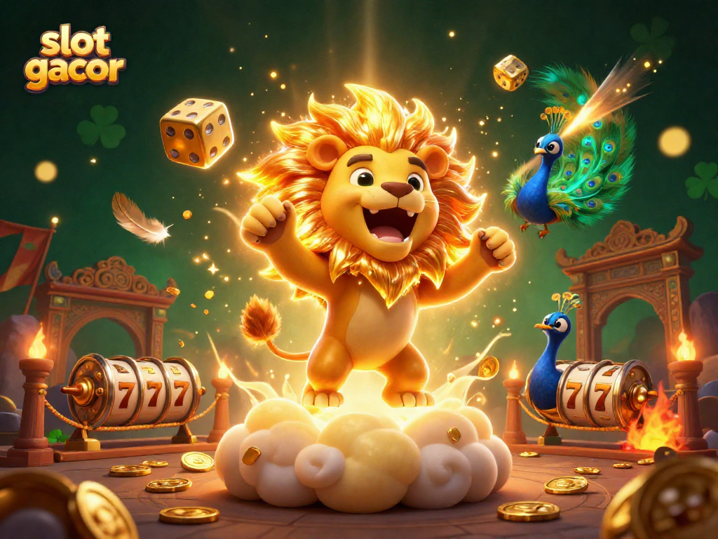 Menangkan slot gacor dengan visual menakjubkan, dikelilingi elemen kasino menarik dan kejutan jackpot.