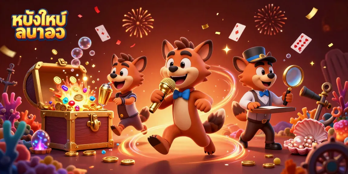 ดูหนังใหม่ชนโรง รวมความสนุกในคาสิโนออนไลน์สไตล์การ์ตูนที่น่ารัก