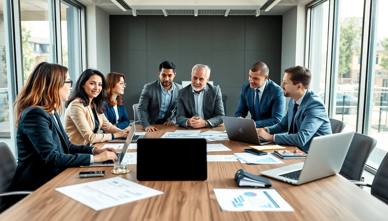 Conducting a Bid-No-Bid Analysis in a professional business meeting setting.