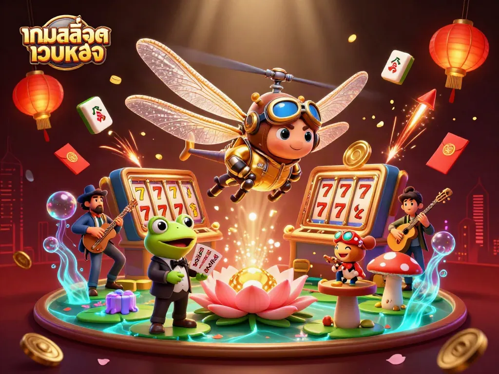 เล่นเกมสล็อตเว็บตรงในคาสิโนที่เต็มไปด้วยความสนุกและโชคดี
