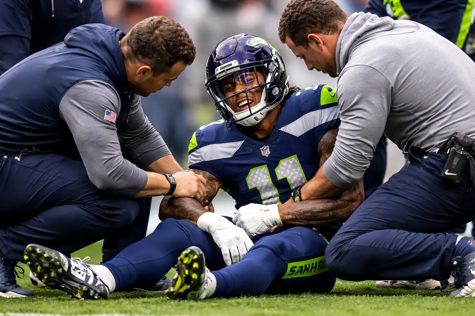 jaxon smith-njigba injury