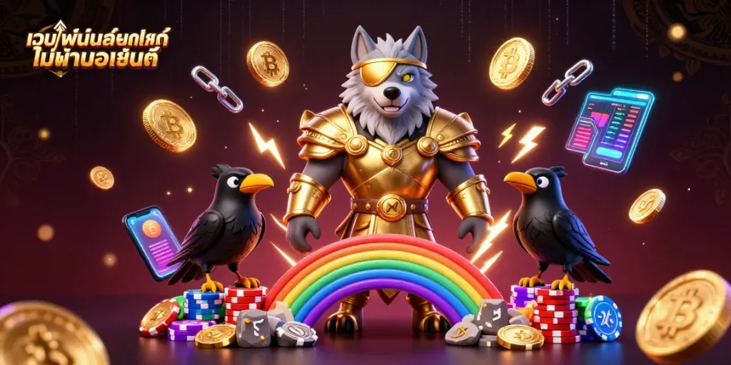 เล่นเกมพนันออนไลน์ ไม่ผ่านเอเย่นต์ กับธีมเทพนอร์สที่น่าสนใจ
