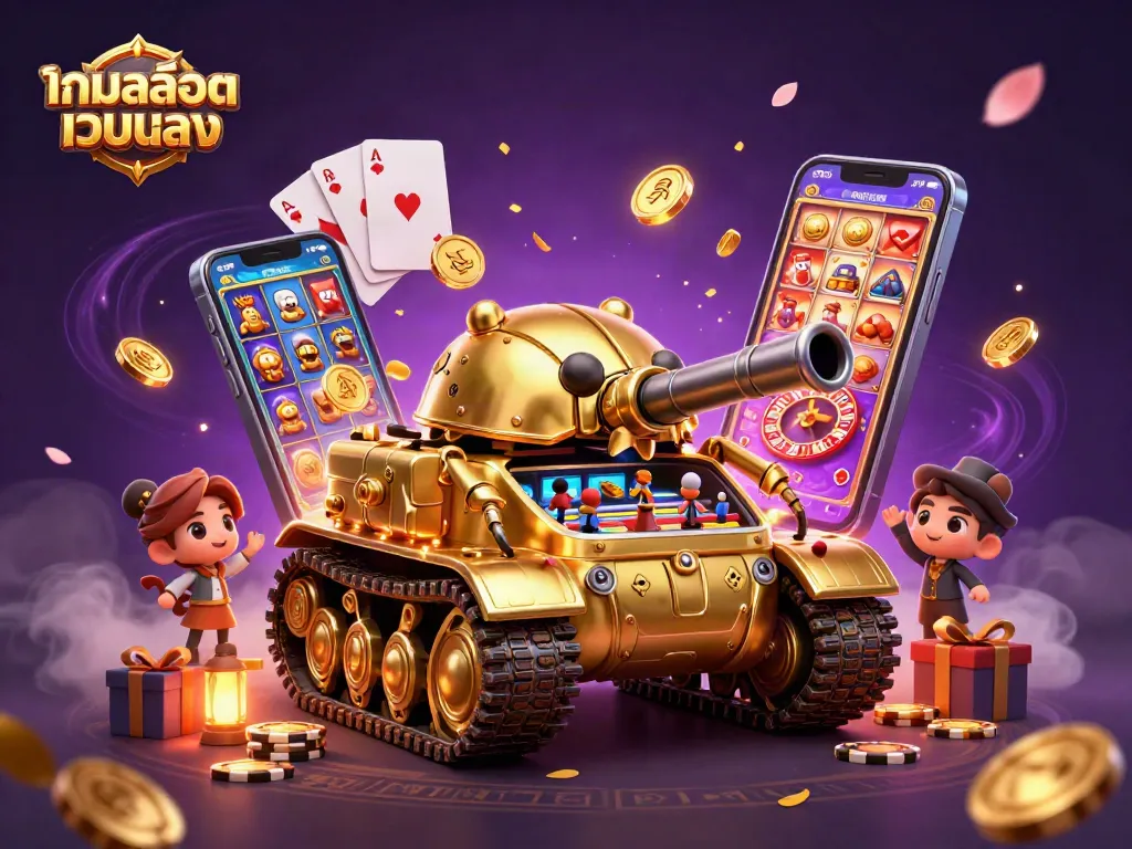 เล่นเกมสล็อตเว็บตรงในคาสิโนขนาดเล็กที่ถูกซ่อนไว้ในรถถังแมลงทองคำ
