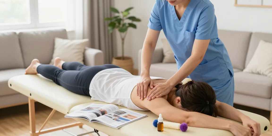 Experience sports massage at home with expert healthcare services in a warm wellness center focused on patient care and recovery.