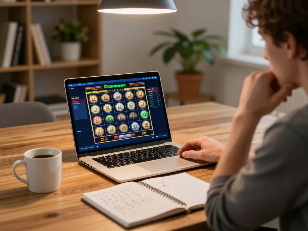 Experience Rtp Dewapoker gameplay while strategizing from home with comfortable gaming setup