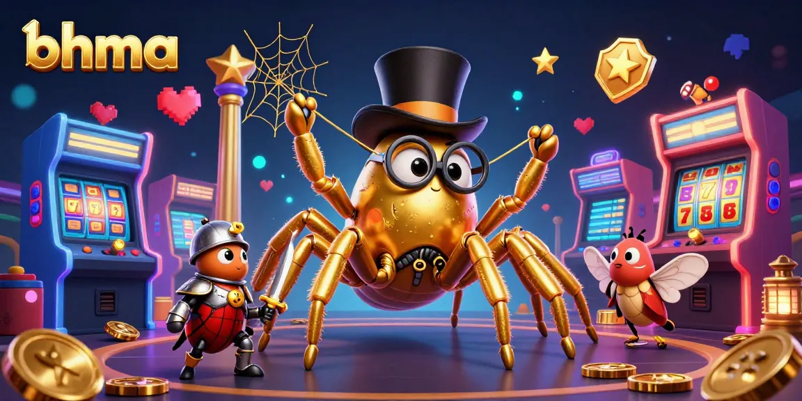 Witness the thrilling world of bhma casinos with vibrant characters and gaming elements.