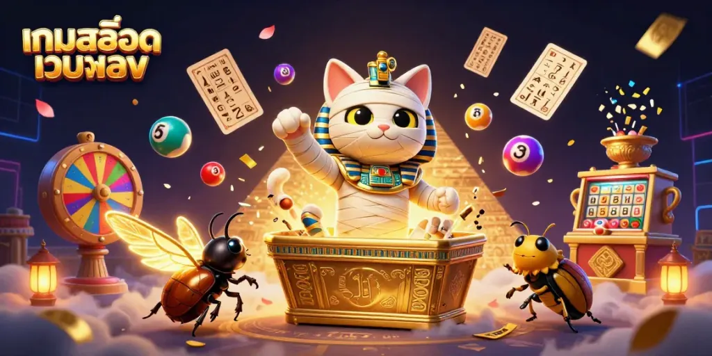 เล่นเกมสล็อตเว็บตรงแบบเพลิดเพลินกับมุมมอง 3D สุดตระการตา