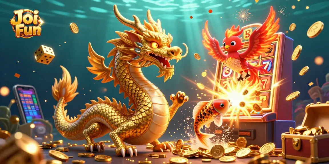 Engage in exciting gameplay with Joi Fun featuring dynamic casino elements and vibrant characters.
