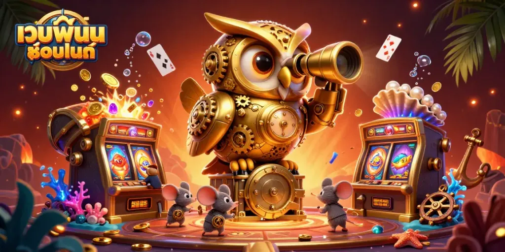 เล่นพนันออนไลน์ที่สนุกสนานกับเกมสล็อตและผู้เล่นการ์ตูนที่เต็มไปด้วยสีสัน