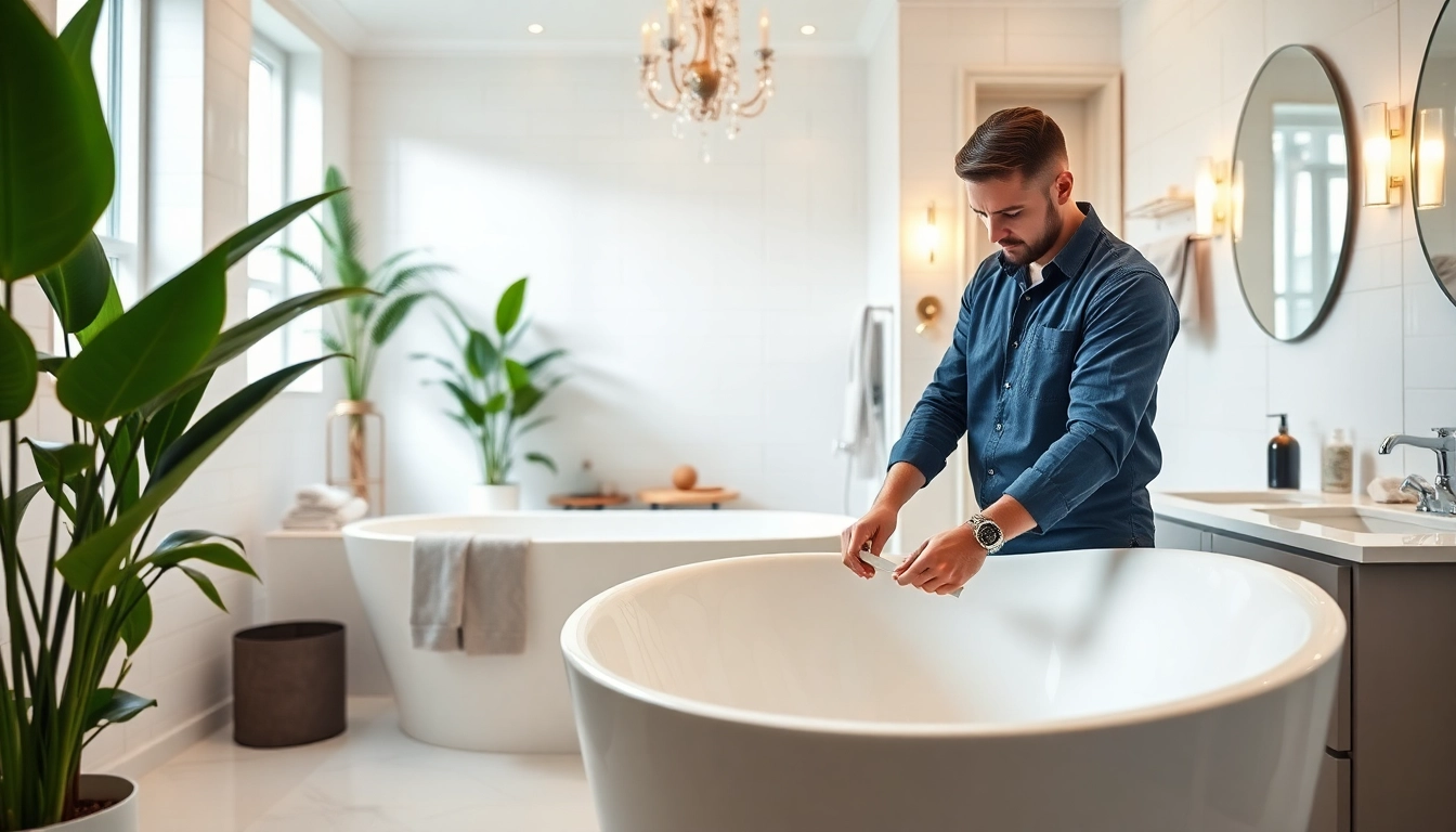 Transform your bathroom with expert renovation near you, showcasing modern design and quality craftsmanship.