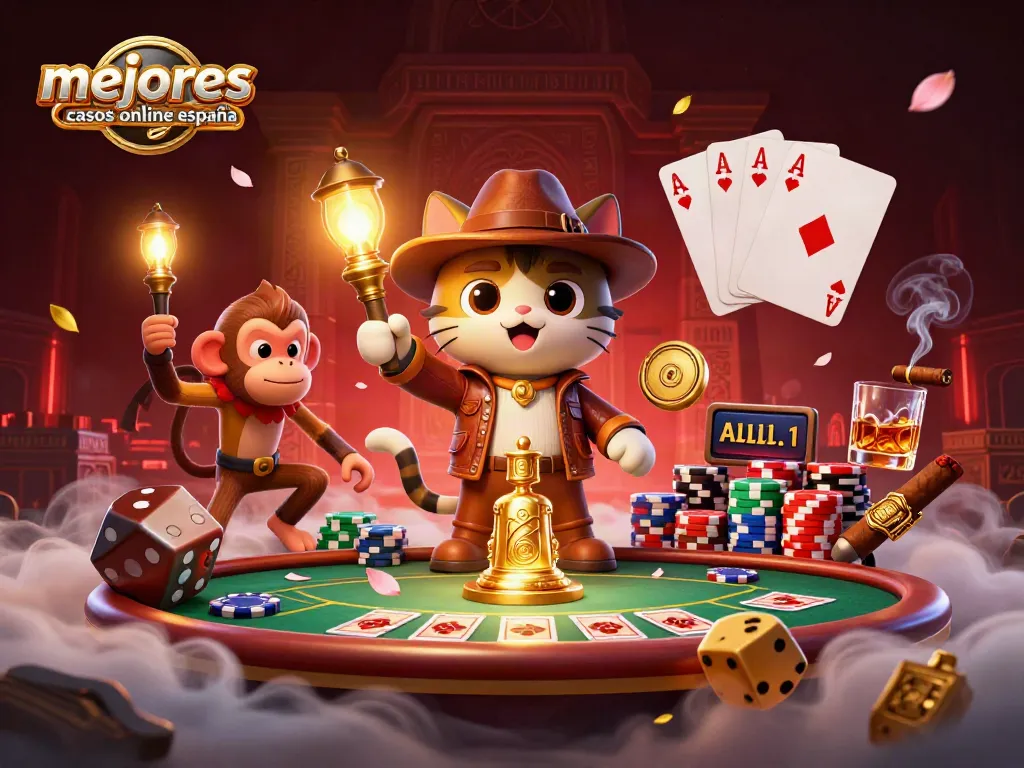 Mejores casinos online España: Gana en la aventura de un gato arqueólogo en el templo.