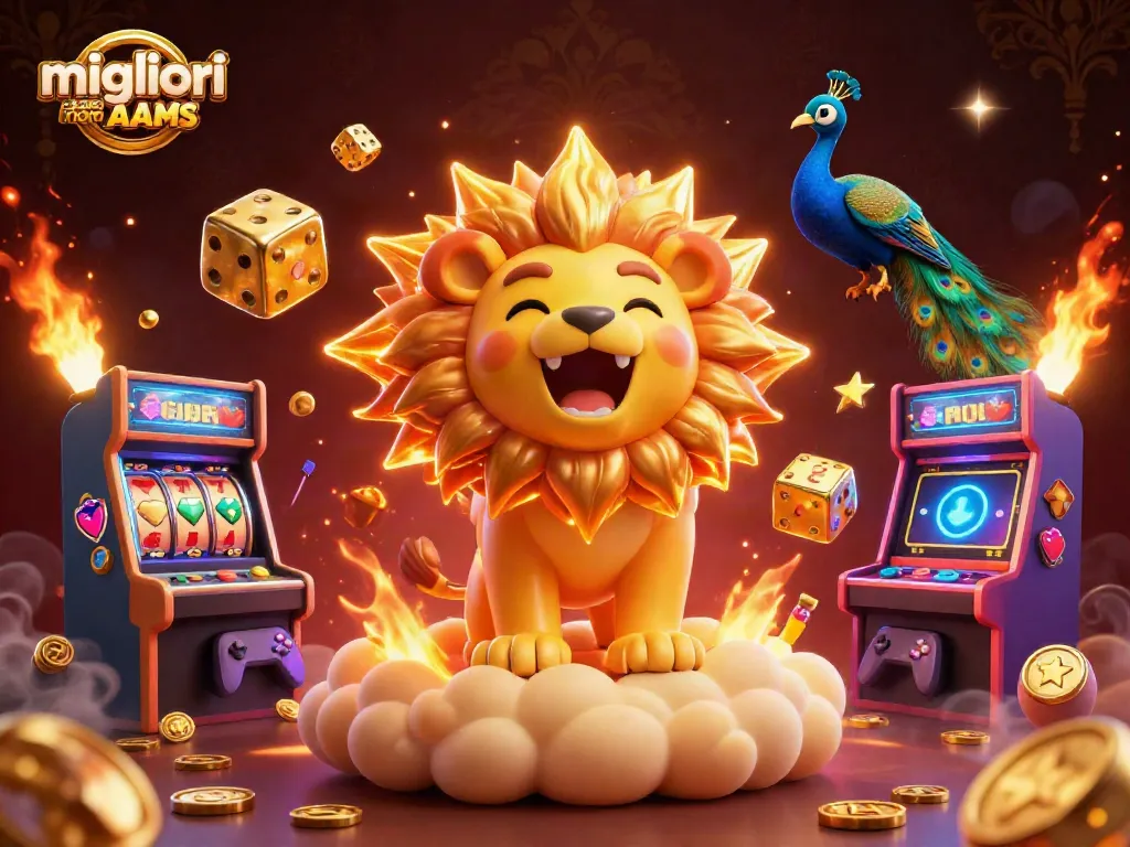 Scopri i migliori casino non AAMS con grandi vincite e slot emozionanti in un'illustrazione accattivante.