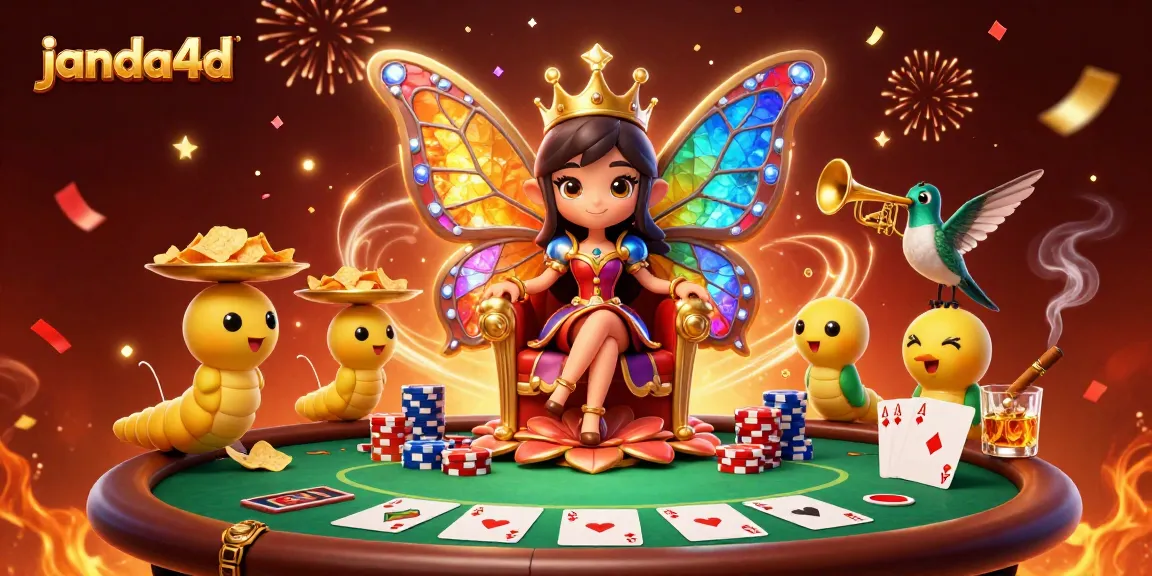 Mengakses janda4d melalui ilustrasi 3D kasino yang penuh warna dengan karakter dinamis.