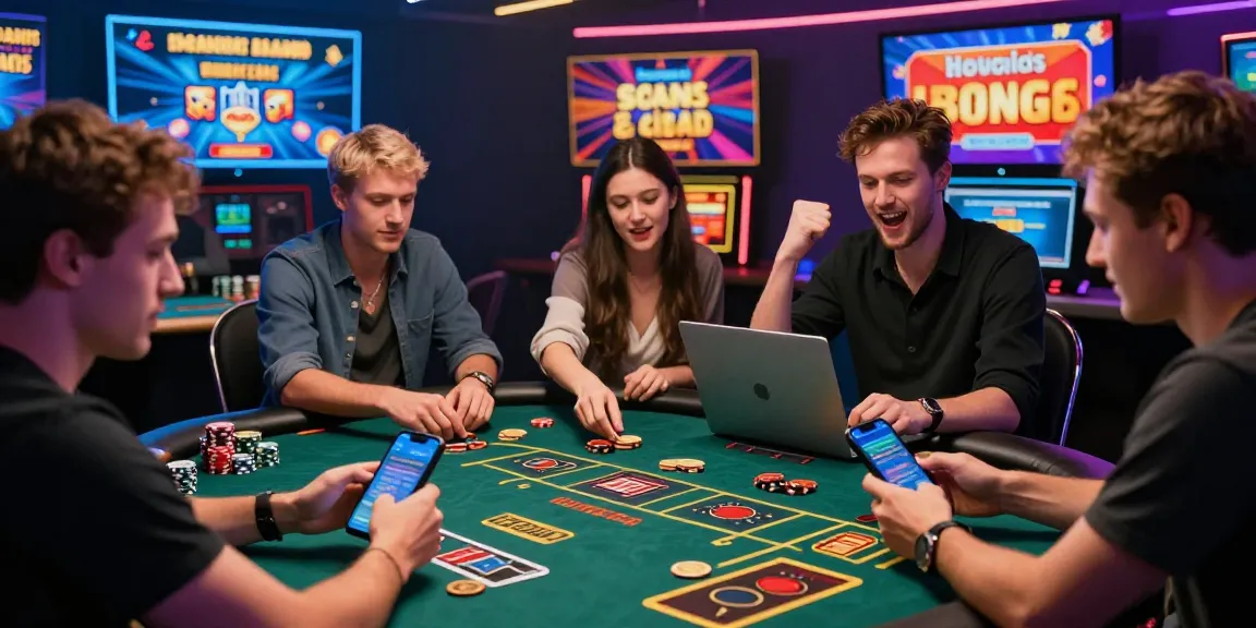 Players enjoying credit card casinos at maic.org.uk, engaging with exciting games and promotions.
