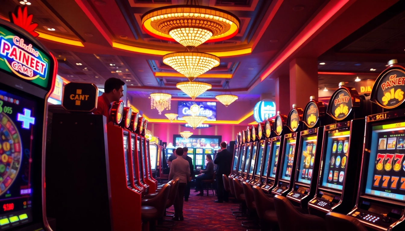 Menangkan hadiah di slot depo 1000 dengan mesin slot modern di kasino yang meriah.